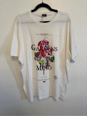 Kith NYC x Bergdorf Goodman NY Gardens Graphic Men’s T-Shirt W/ Floral Print XL
